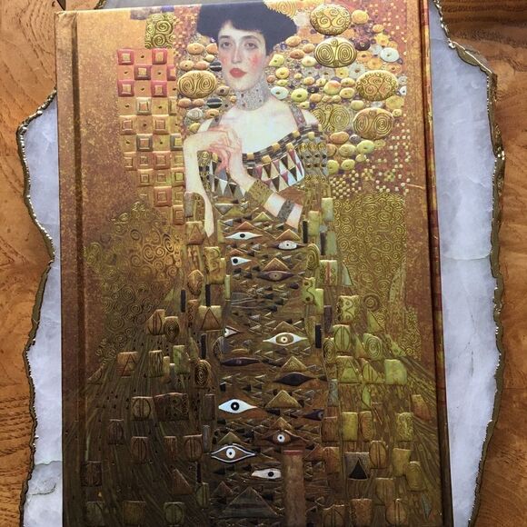 KLIMT’S LADY in Gold Portrait Notebook- Stunning - Picture 8 of 8
